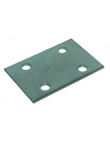 Placa CONJUNTO 40X60 Aço zinco branco - Parafuso Express