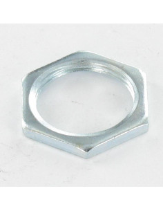 Porca hexagonal baixa hm/contraporca 17 passo de rosca de 100 EP2.4 S/PLAT21 Aço zinco branco