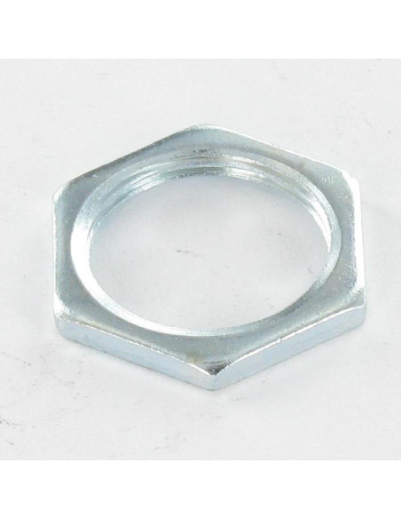 Porca hexagonal baixa hm/contraporca 17 passo de rosca de 100 EP2.4 S/PLAT21 Aço zinco branco