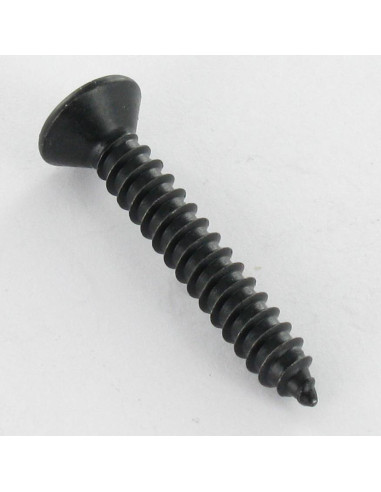 Parafuso de chapa cabeça fresada de panela Pozi 4,8 x 32 Aço zinco preto
