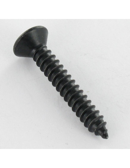 Parafuso de chapa cabeça fresada de panela Pozi 4,8 x 32 Aço zinco preto
