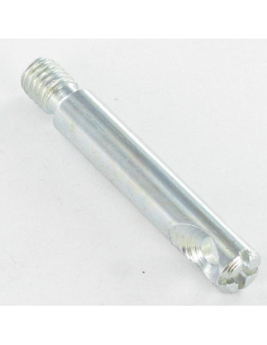 Bucha metálica sulcada M6 7X45 Aço zinco branco