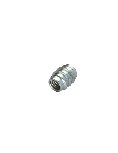 Inserto não ranhurada Aço zinco branco M8 12X15 'RM'
