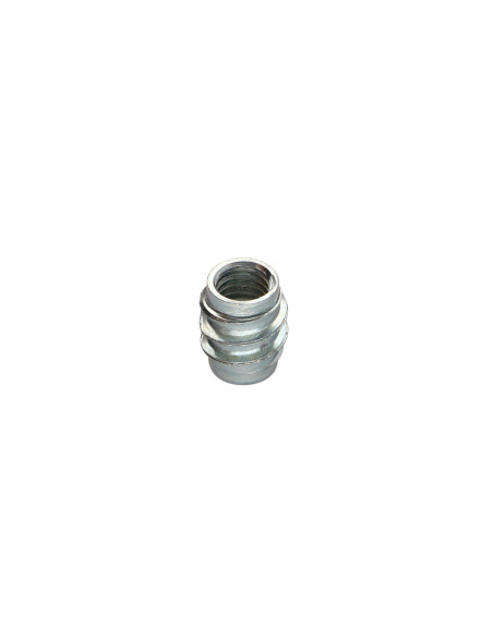 Inserto não ranhurada Aço zinco branco M8 12X15 'RM'