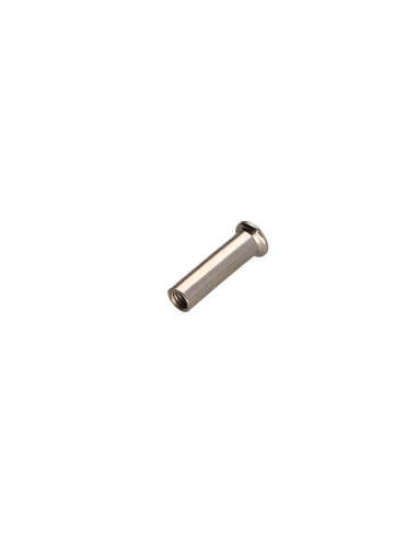 Porca rebitar cabeça fresada de panela sulcada M4/14 5X20 Aço zinco branco
