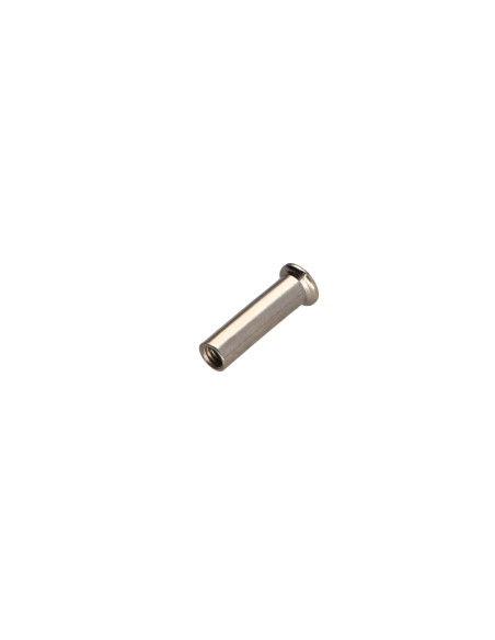 Porca rebitar cabeça fresada de panela sulcada M4/14 5X20 Aço zinco branco