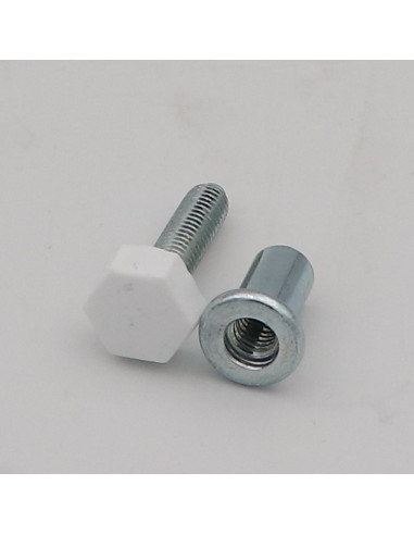 Atuador pneumático ajuste PREMONTE +CT branco 6X30 Aço zinco branco