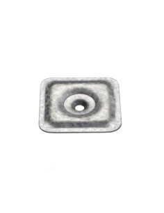 Placa de vedação 40X40 orifício 6.2 forte resistência à corrosão Aço galvanizado a quente