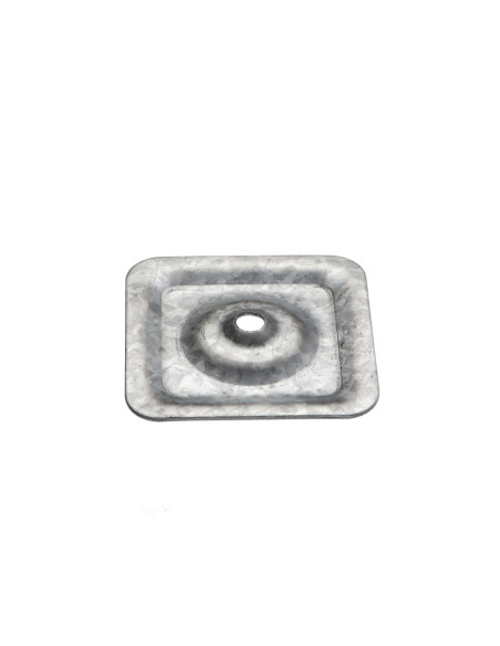 Placa de vedação 40X40 orifício 6.2 forte resistência à corrosão Aço galvanizado a quente