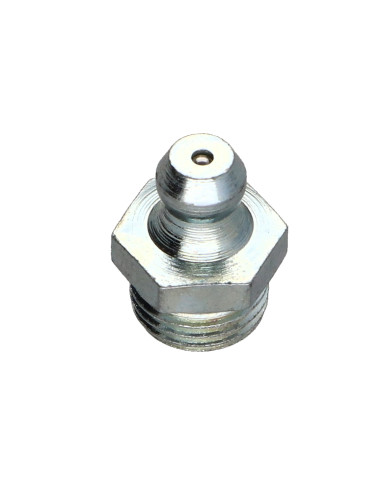 Copo de lubrificação direito 1/8 Aço zinco branco