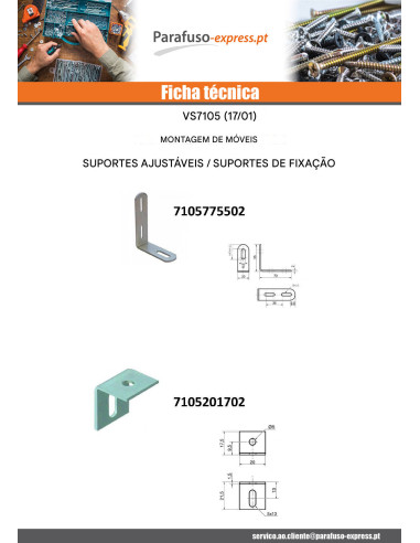 Curva ajuste 14X32X16 2 orifícios Aço zinco branco