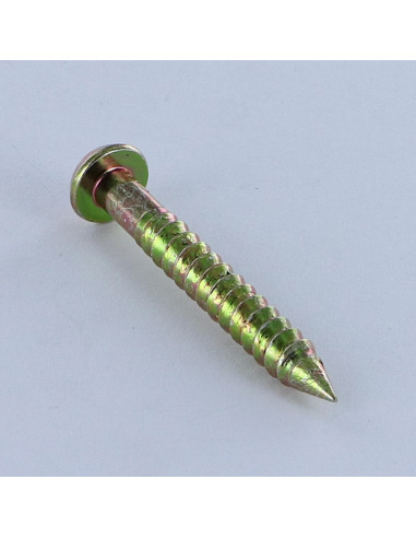 PARAFUSO plantar cabeça cilíndrica panela sulcada 5X40 rosca parcial Dicromato