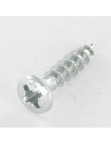 Parafuso de madeira aglomerado VBA3 cabeça fresada de panela Pozi PZ6 4X50 Aço zinco branco
