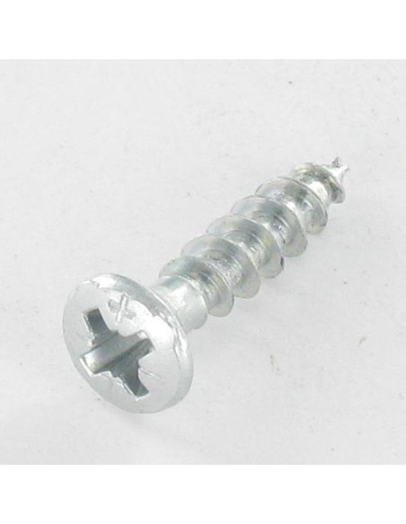 Parafuso de madeira aglomerado VBA3 cabeça fresada de panela Pozi PZ6 4X50 Aço zinco branco