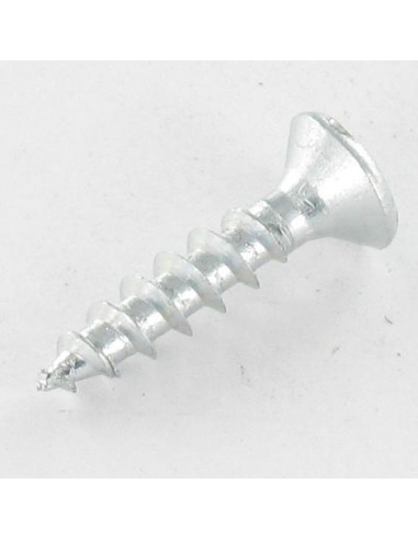 Parafuso de madeira aglomerado VBA3 cabeça fresada de panela Pozi PZ6 4X50 Aço zinco branco