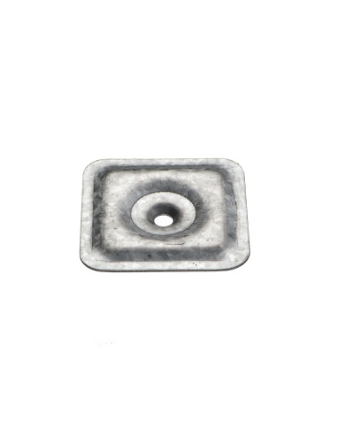 Placa de vedação 40X40 orifício 6 forte resistência à corrosão Aço galvanizado a quente