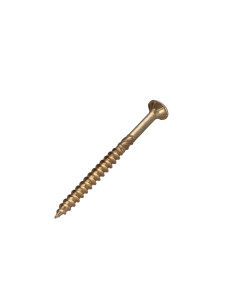 Parafuso de madeira aglomerado VBA3 cabeça fresada dentado 3,5X50 roscado sobre 30 TORX T10 Dicromato 2