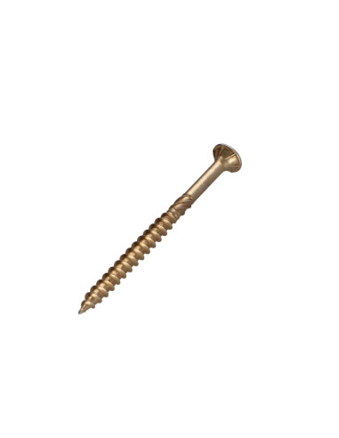Parafuso de madeira aglomerado VBA3 cabeça fresada dentado 3,5X50 roscado sobre 30 TORX T10 Dicromato