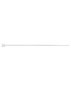 Abraçadeira de aperto em aço inoxidável nylon branco poliamida 6.6 3,6X370