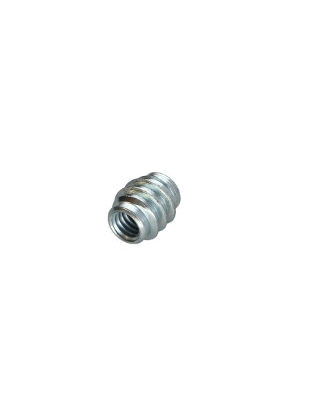 Inserto não ranhurada Aço zinco branco M6 10X12