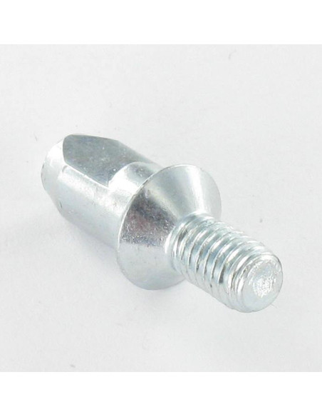 PENHOR CASSETE 11X25 roscado sobre M6X9 Aço zinco branco