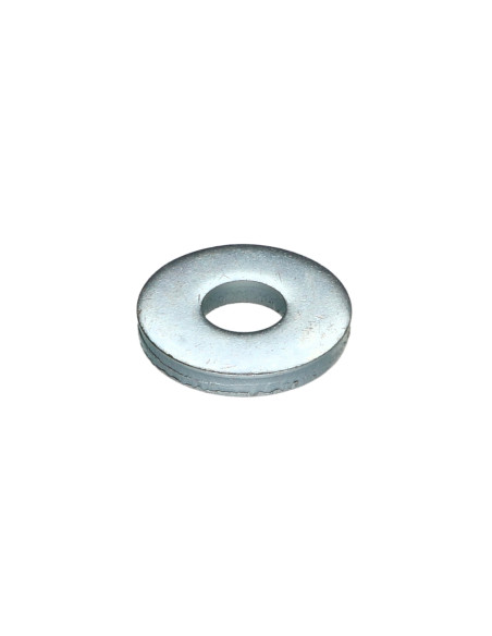 Rondela liso M12X34X5 Aço zinco branco - Parafuso Express