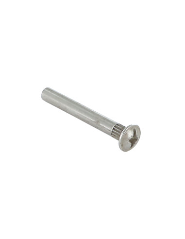 Porca rebitar cabeça cabeça de cogumelo Fenda Pozi M4X15 5X40 Aço niquelado