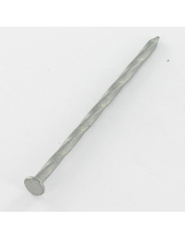 Kg de prego retorcidas forte resistência à corrosão Aço galvanizado a quente 5X125