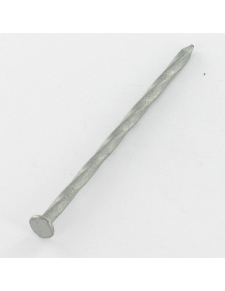 Kg de prego retorcidas forte resistência à corrosão Aço galvanizado a quente 5X125