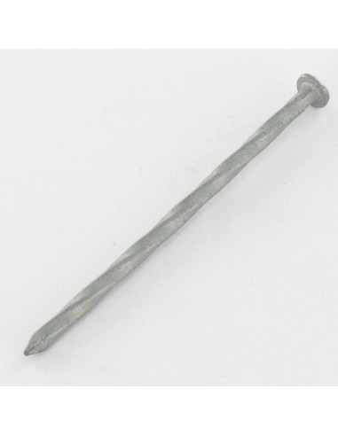 Kg de prego retorcidas forte resistência à corrosão Aço galvanizado a quente 5X125