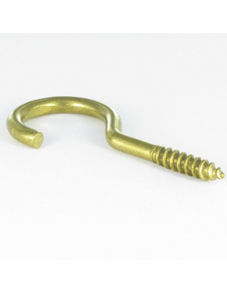 Parafuso gancho Bronze 3,5 x 20 - Parafuso Express