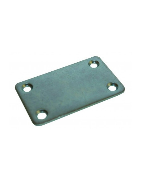Placa CONJUNTO 50X82 Aço zinco branco - Parafuso Express
