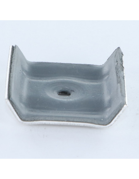 Cavalete de chapa com junta EPDM estanque 40X25 Alumínio RAL9002 branco acinzentado