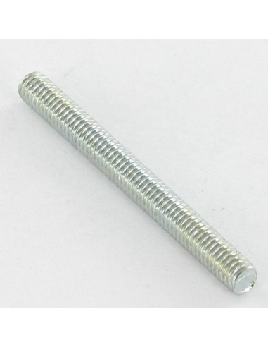 Perno Aço zinco branco M8X145 - Parafuso Express