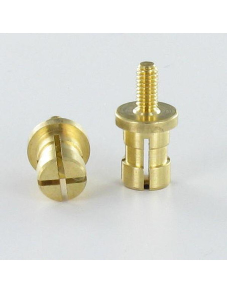 PARAFUSO Bucha Bronze 8X16 M3 6 - Parafuso Express