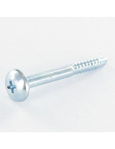 Autoperfurante cabeça cilíndrica panela phillips 2,9 x 29 Aço zinco branco