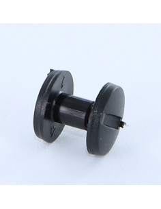 Parafuso de rebite M6X75 diâmetro Tubo 8 nylon branco 2 peças macho fêmea 2