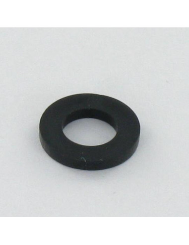 Rondela liso náilon preto 6,4 x 18 x 6 - Parafuso Express