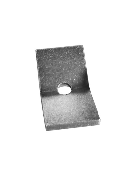 FOLHETO Aço zinco branco 66X35 perfurado 10 - Parafuso Express