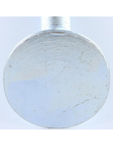 Parafuso CHÃO cabeça fresada larga 10X80 4 ERG Zinco cr3 96 horas de nevoeiro salino sem corrosão vermelha