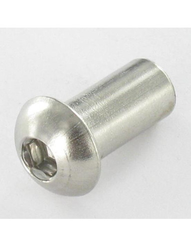 Porca rebitar cabeça panela M6X8 chave de 4 7X15 Aço inoxidável