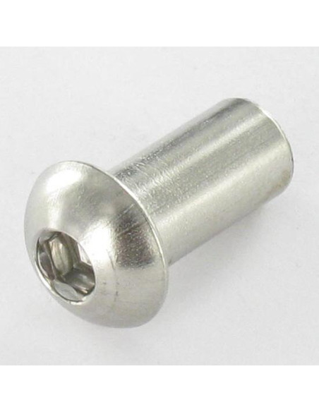 Porca rebitar cabeça panela M6X8 chave de 4 7X15 Aço inoxidável