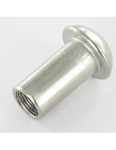 Porca rebitar cabeça panela M6X8 chave de 4 7X15 Aço inoxidável 2