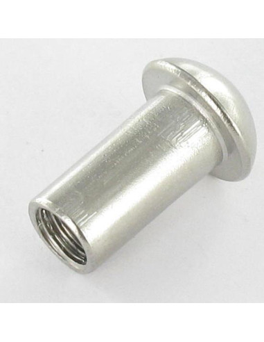 Porca rebitar cabeça panela M6X8 chave de 4 7X15 Aço inoxidável
