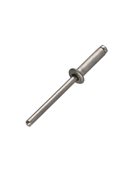Rebite Aço inoxidável A2 3,2 x 8 cabeça plano - Parafuso Express