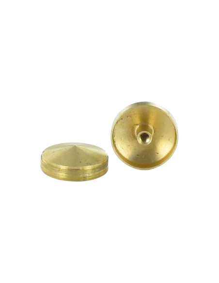 Tampa de proteção cónico Bronze 15 rosca escondida M3 passo de 60