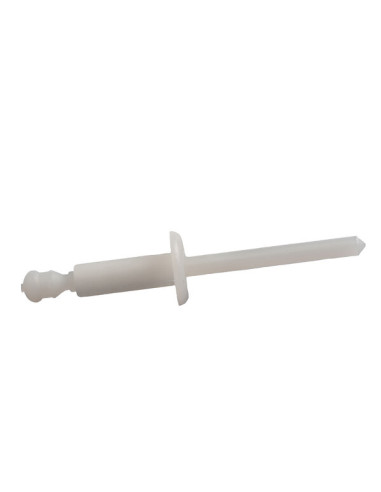 Rebite cego cabeça plano Nylon poliamida 6.6 6X8