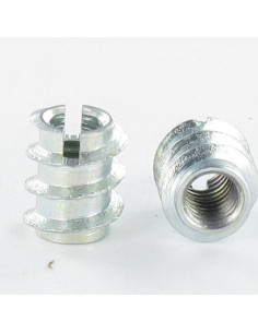 Inserto sulcada M8 15X15 Aço bruto - Parafuso Express