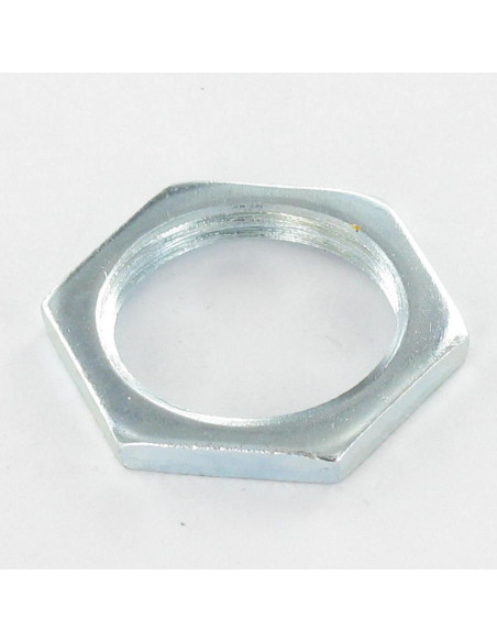 Porca hexagonal baixa hm/contraporca 20 passo de rosca de 125 EP2.8 S/PLAT25 Aço zinco branco