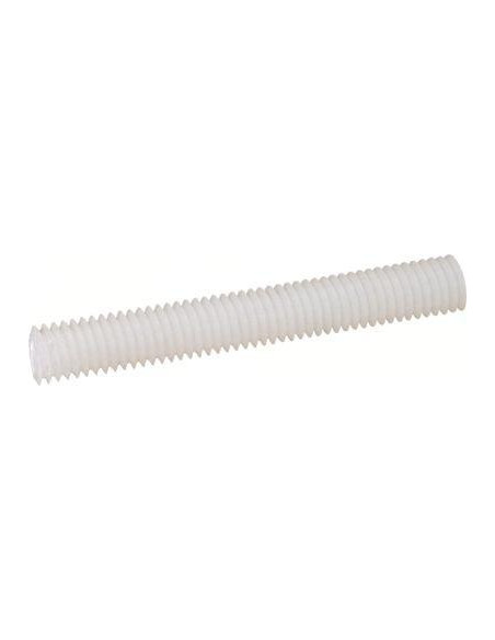 Perno roscado M8 comprimento 1 metro natural nylon